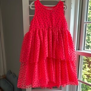 Cat & Jack hearts tulle dress for little girl